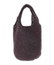 KS5GD11039 a.v.v(アー・ヴェ・ヴェ) ラメ編みミニバッグ ネイビー