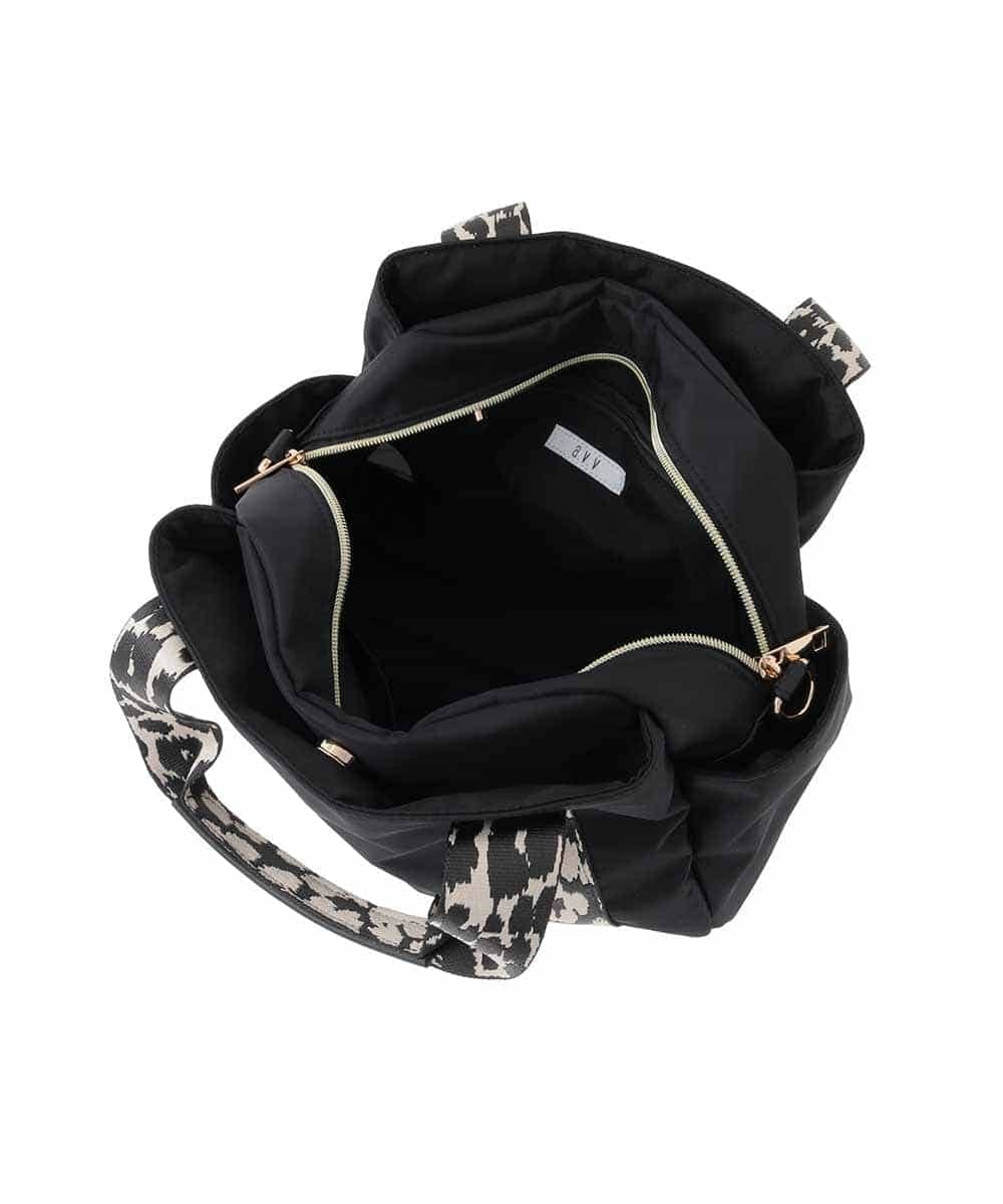 KS5GD14049 a.v.v(アー・ヴェ・ヴェ) 【2WAY】10ポケットバッグ ブラック