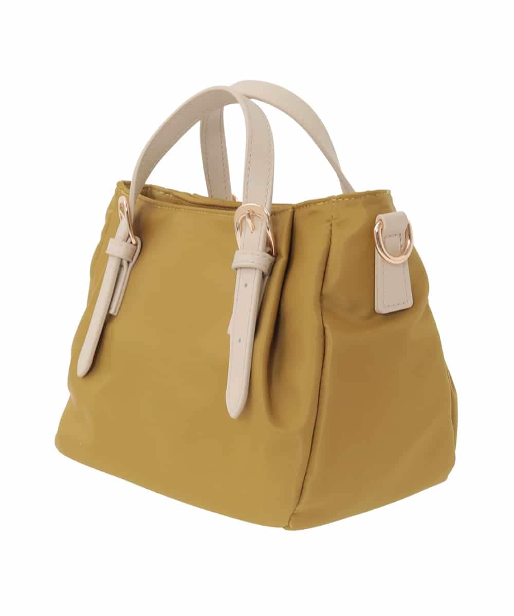 KS5GD15044 a.v.v(アー・ヴェ・ヴェ) ベルトハンドショルダーバッグ マスタード