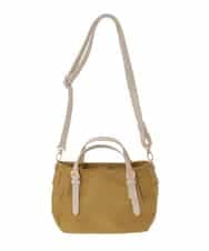 KS5GD15044 a.v.v(アー・ヴェ・ヴェ) ベルトハンドショルダーバッグ マスタード