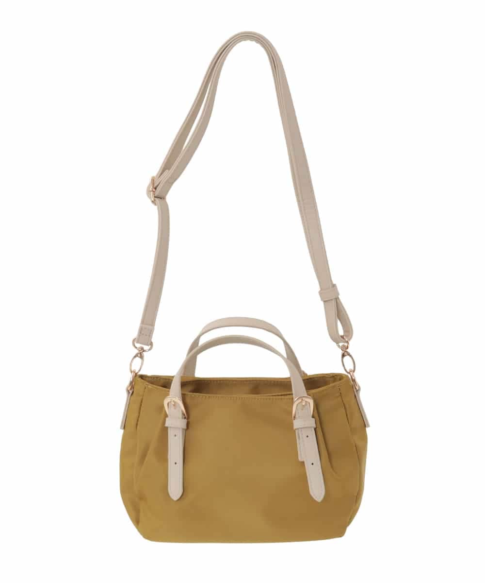 KS5GD15044 a.v.v(アー・ヴェ・ヴェ) ベルトハンドショルダーバッグ マスタード