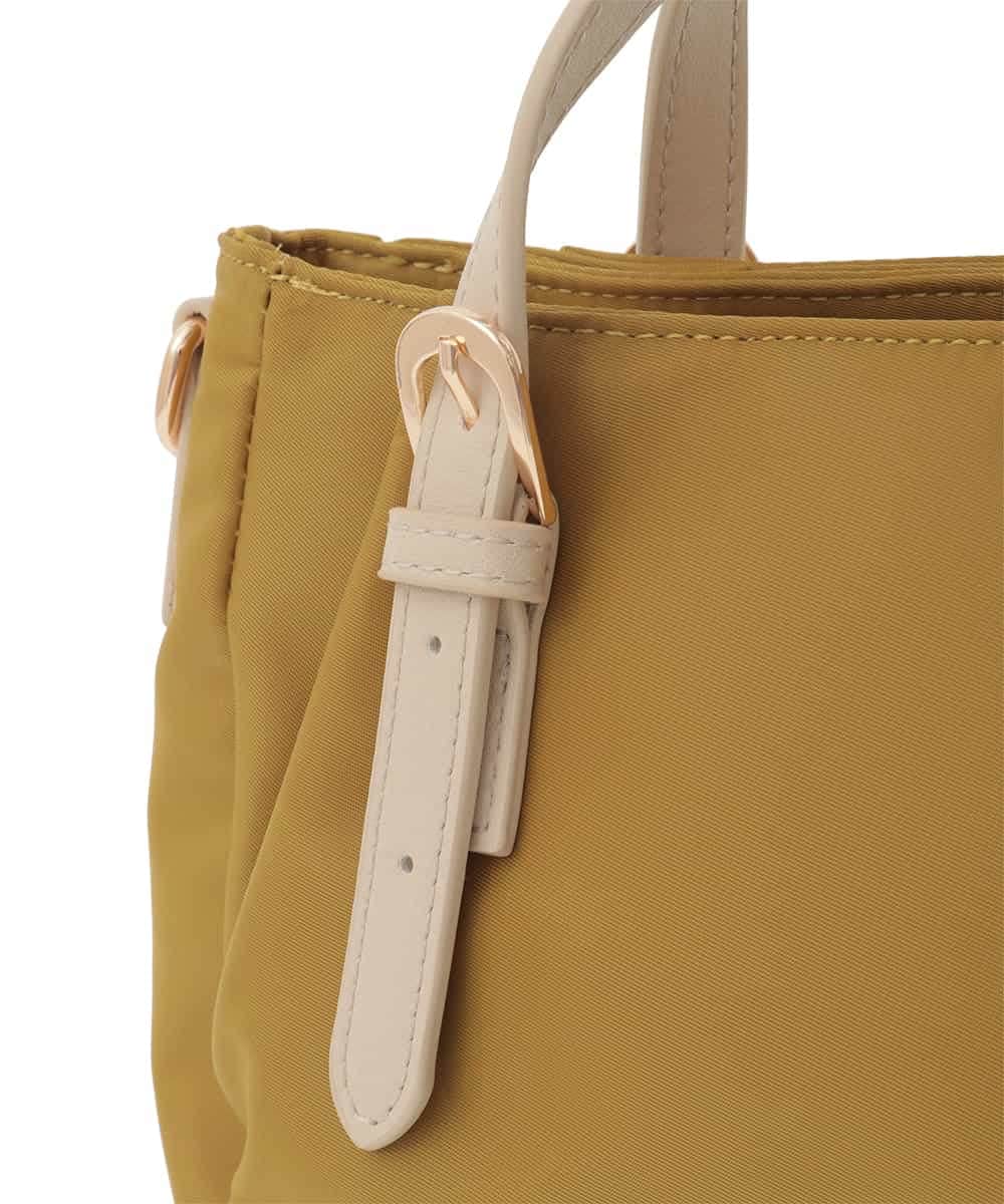 KS5GD15044 a.v.v(アー・ヴェ・ヴェ) ベルトハンドショルダーバッグ マスタード