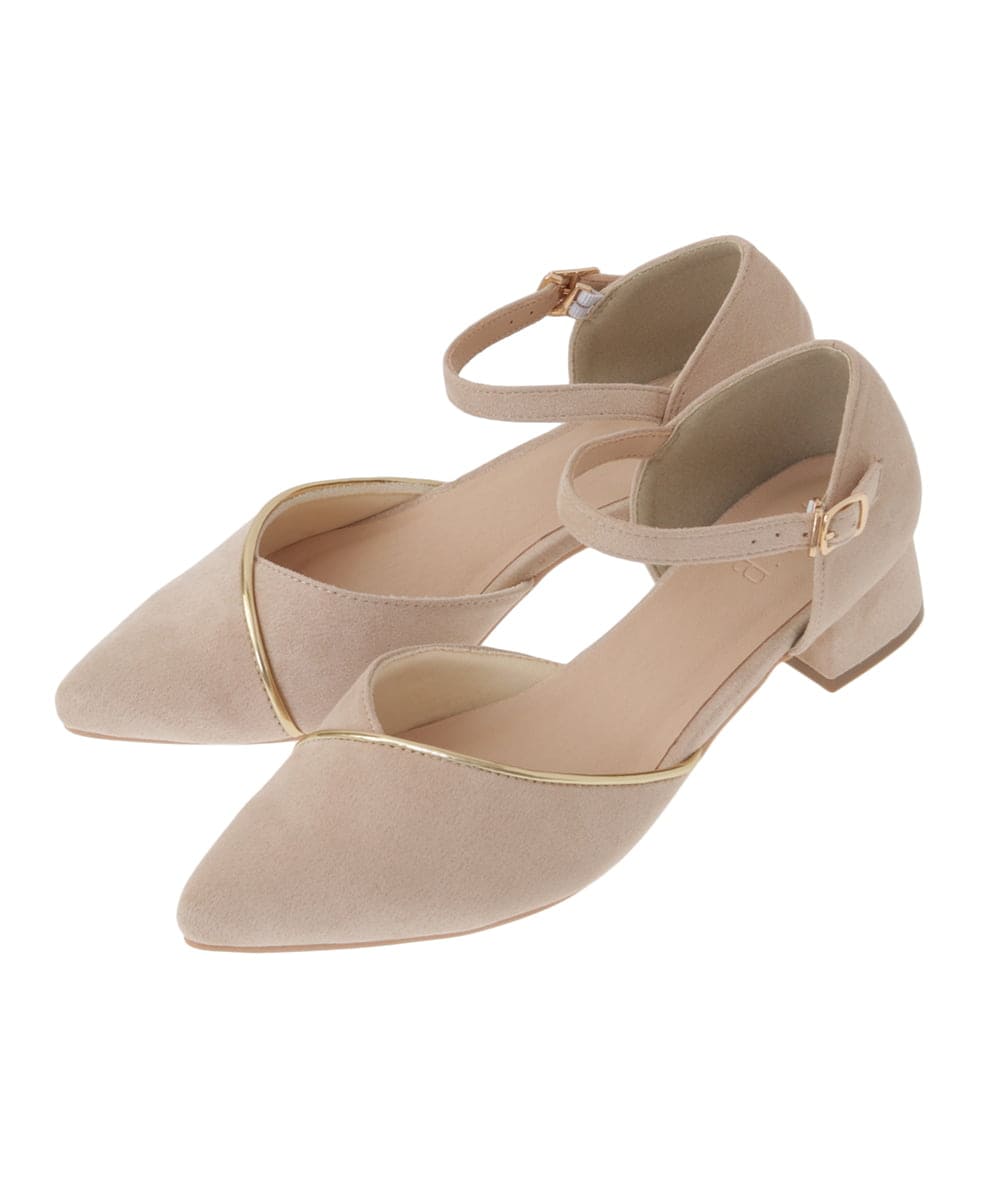 KS6AA11059 a.v.v(アー・ヴェ・ヴェ) セパレートパンプス ベージュ