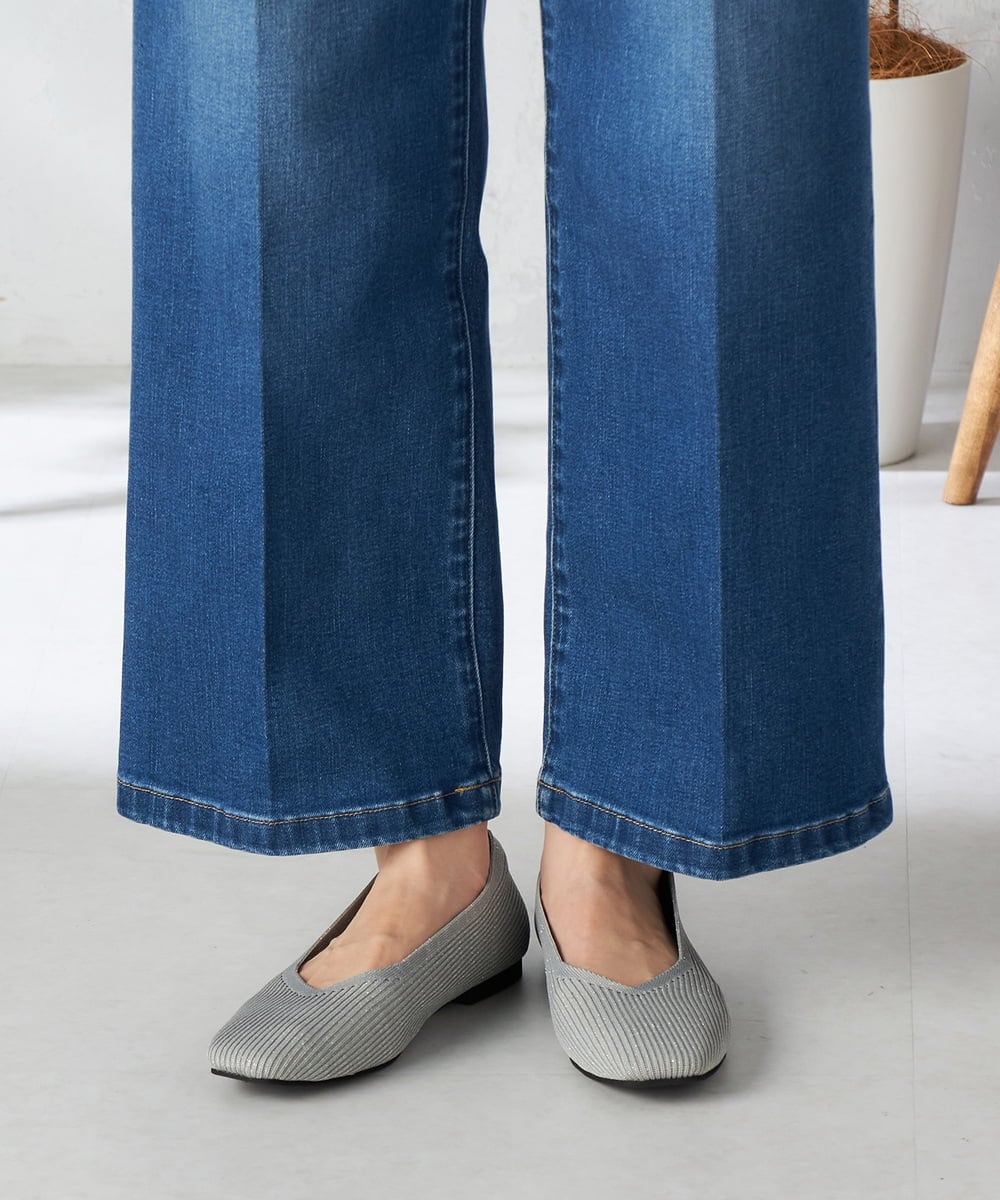 KS6AD04046 a.v.v(アー・ヴェ・ヴェ) ラメニットパンプス ブラック