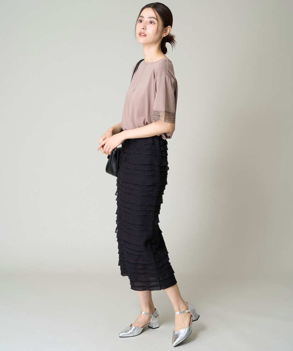 KS6AD09059 a.v.v(アー・ヴェ・ヴェ) セパレートパンプス ブラック