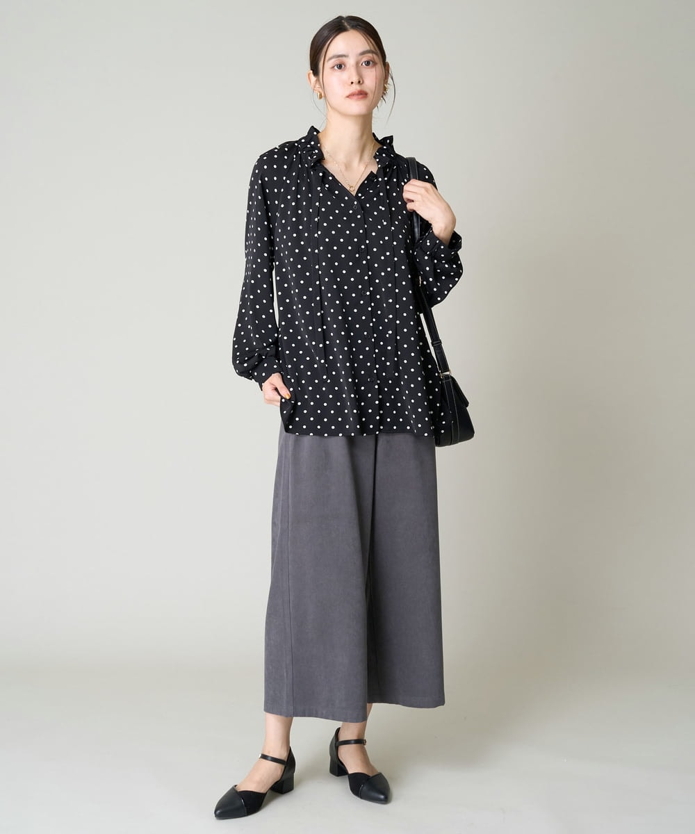 KS6AD09059 a.v.v(アー・ヴェ・ヴェ) セパレートパンプス ブラック