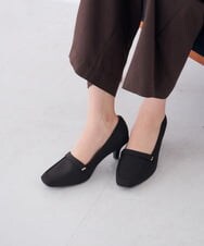 KS6AG05059 a.v.v(アー・ヴェ・ヴェ) グレンチェックパンプス ブラウン