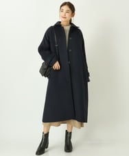 KS6AS34069 a.v.v(アー・ヴェ・ヴェ) センターZIPショートブーツ ブラック