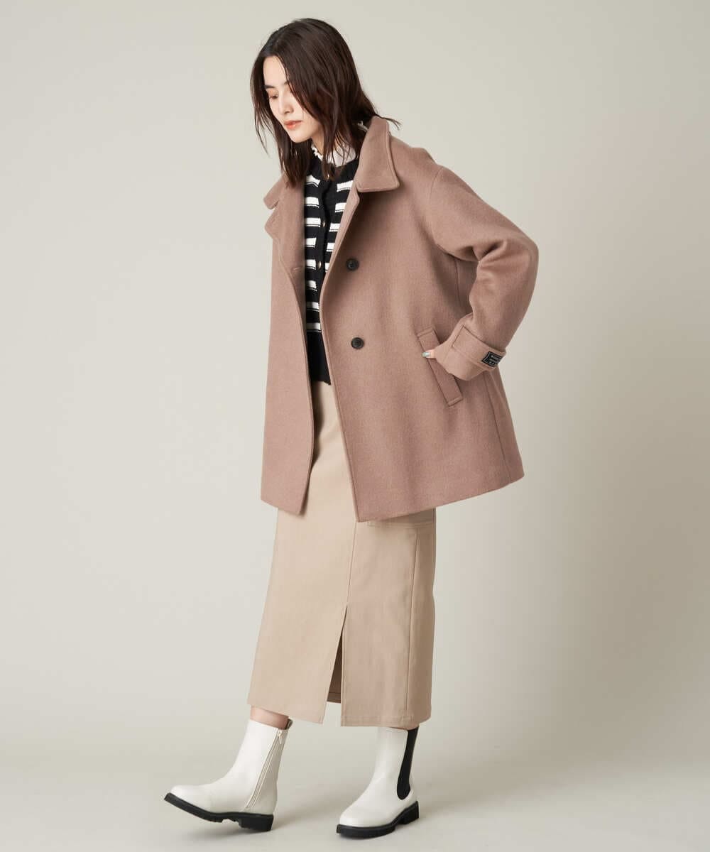 KS6AV13064 a.v.v(アー・ヴェ・ヴェ) サイドゴアブーツ アイボリー