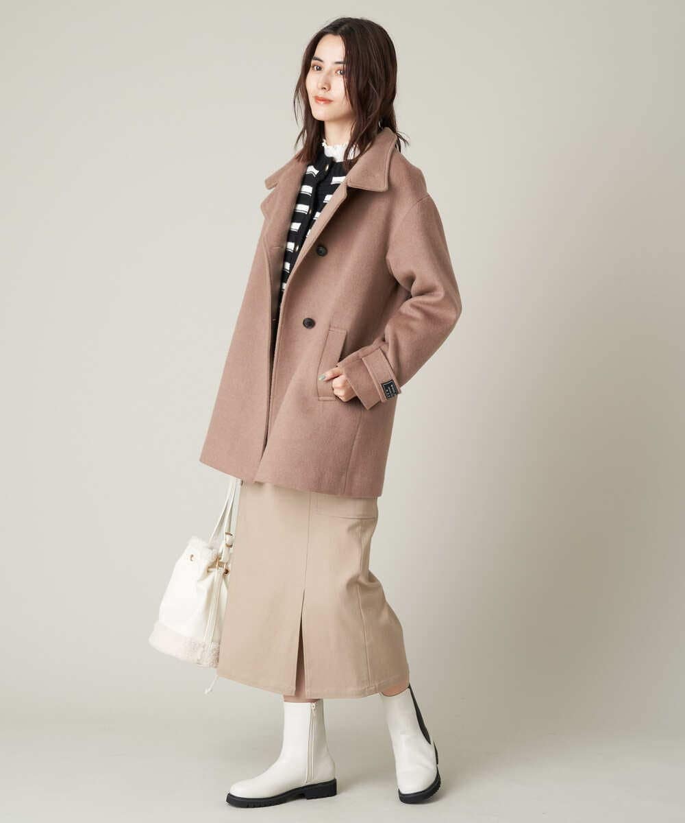 KS6AV13064 a.v.v(アー・ヴェ・ヴェ) サイドゴアブーツ アイボリー