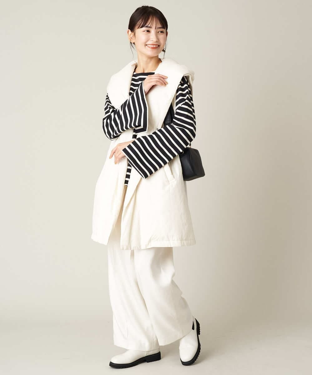 KS6AV13064 a.v.v(アー・ヴェ・ヴェ) サイドゴアブーツ アイボリー