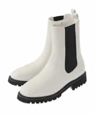 KS6AV13064 a.v.v(アー・ヴェ・ヴェ) サイドゴアブーツ アイボリー