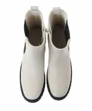 KS6AV13064 a.v.v(アー・ヴェ・ヴェ) サイドゴアブーツ アイボリー