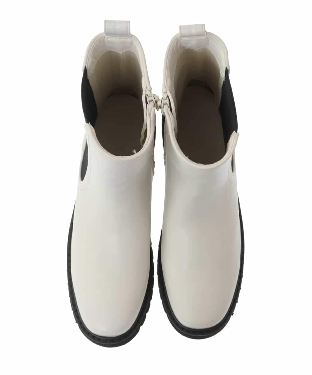 KS6AV13064 a.v.v(アー・ヴェ・ヴェ) サイドゴアブーツ アイボリー