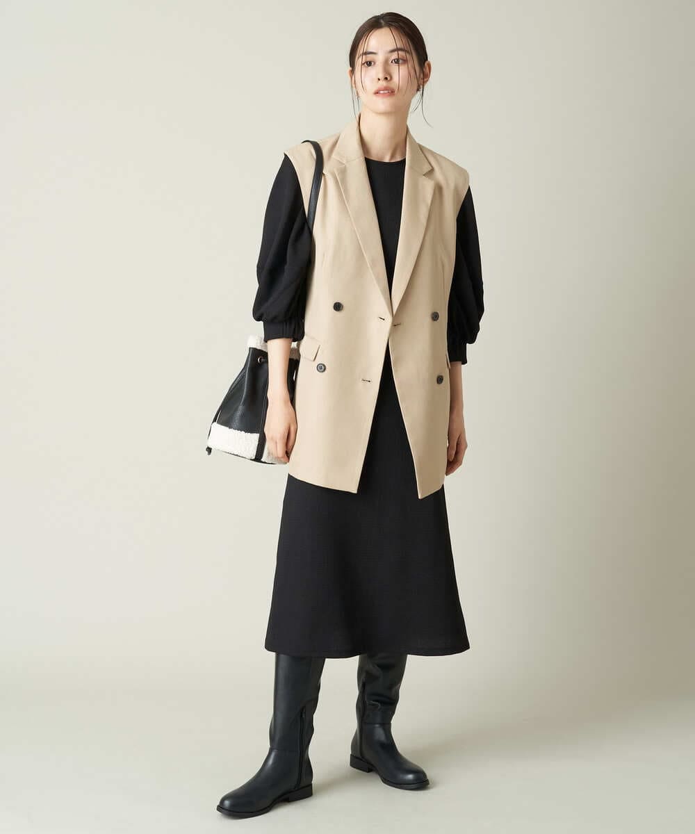 KS6AV15079 a.v.v(アー・ヴェ・ヴェ) ジョッキーブーツ ブラック