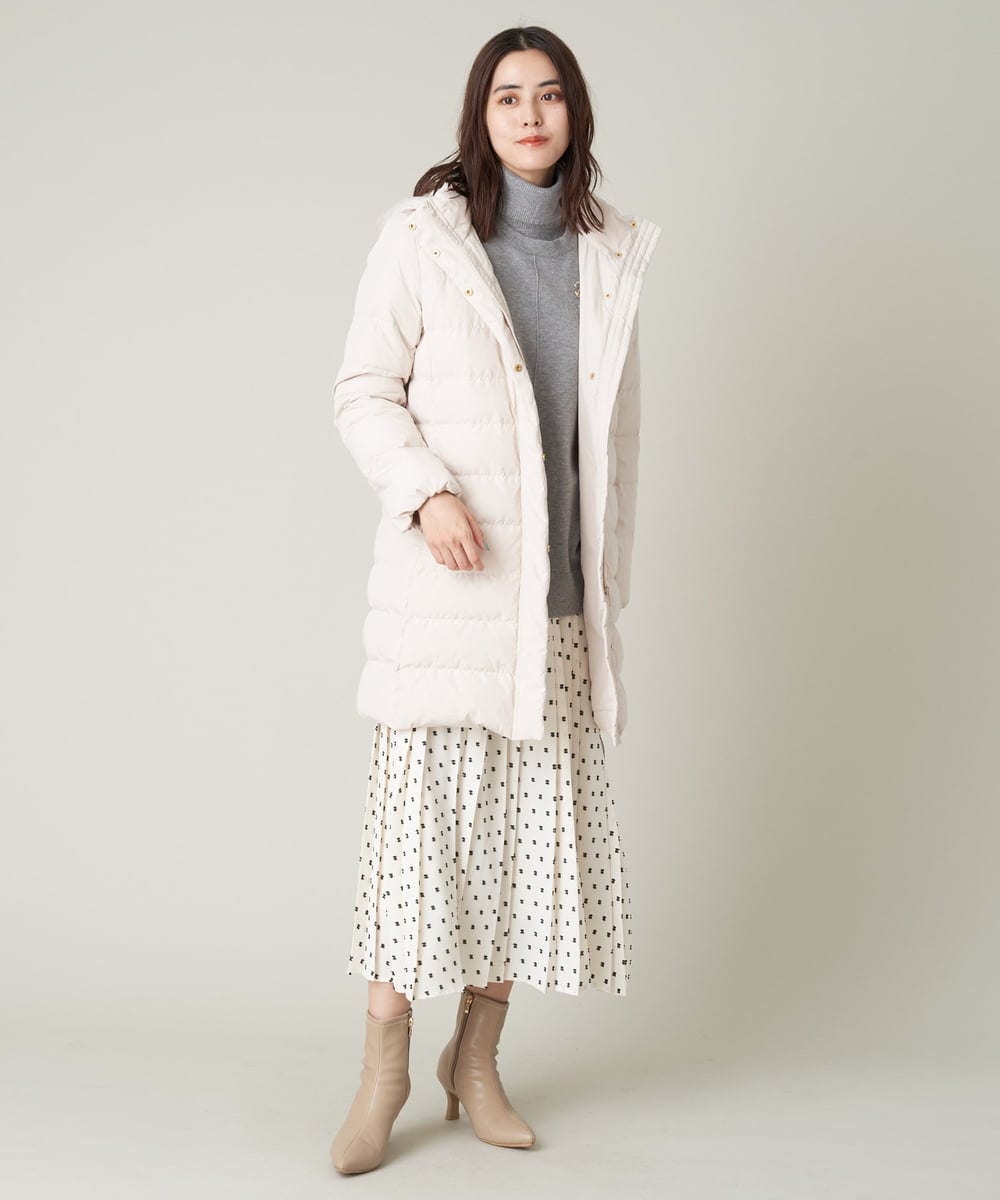 KS6AV21064 a.v.v(アー・ヴェ・ヴェ) ポインテッドトゥストレッチブーツ ベージュ