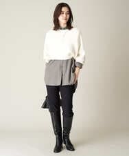 KS6AV31079 a.v.v(アー・ヴェ・ヴェ) バックストレッチロングブーツ ブラック