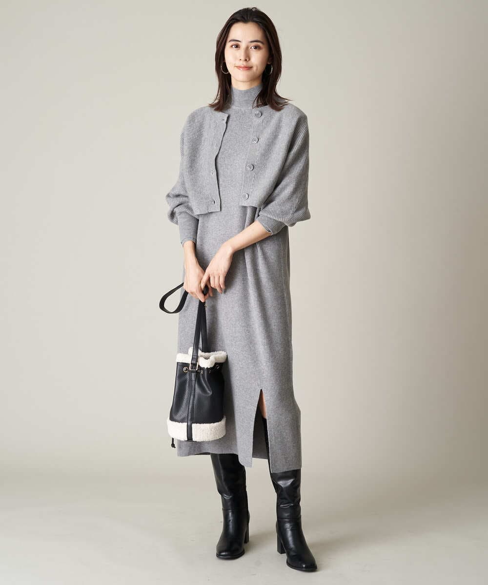 KS6AV31079 a.v.v(アー・ヴェ・ヴェ) バックストレッチロングブーツ ブラック