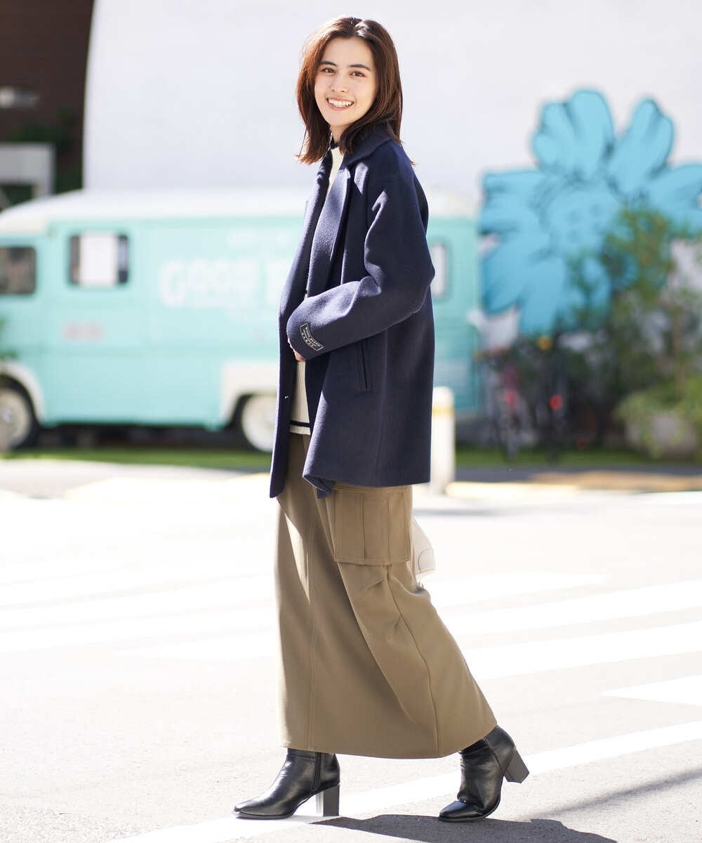 KS6AV31079 a.v.v(アー・ヴェ・ヴェ) バックストレッチロングブーツ ブラック