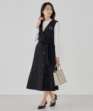 KS6CD01049 a.v.v(アー・ヴェ・ヴェ) 【5サイズ展開】ベーシックパンプス ブラック