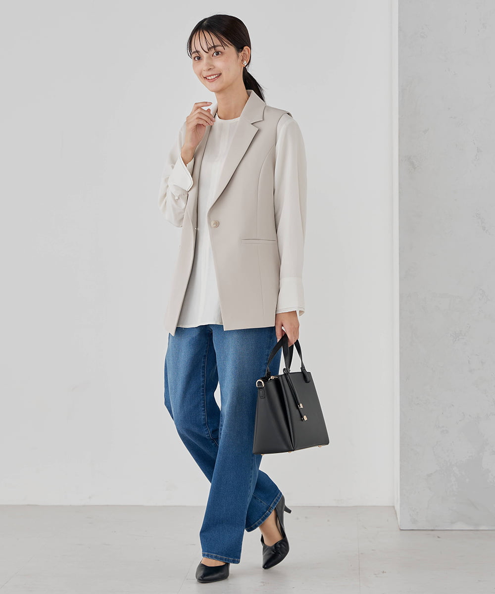 KS6CD01049 a.v.v(アー・ヴェ・ヴェ) 【5サイズ展開】ベーシックパンプス ブラック