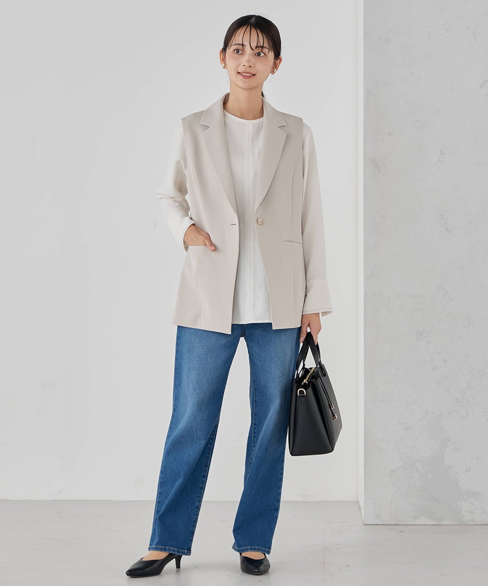 KS6CD01049 a.v.v(アー・ヴェ・ヴェ) 【5サイズ展開】ベーシックパンプス ブラック