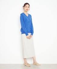 KS6GA01059 a.v.v(アー・ヴェ・ヴェ) 【雑誌InRed(宝島社)5月号掲載】ビットローファー アイボリー
