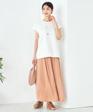 KS6GA37049 a.v.v(アー・ヴェ・ヴェ) フェイクレザーサンダル ベージュ
