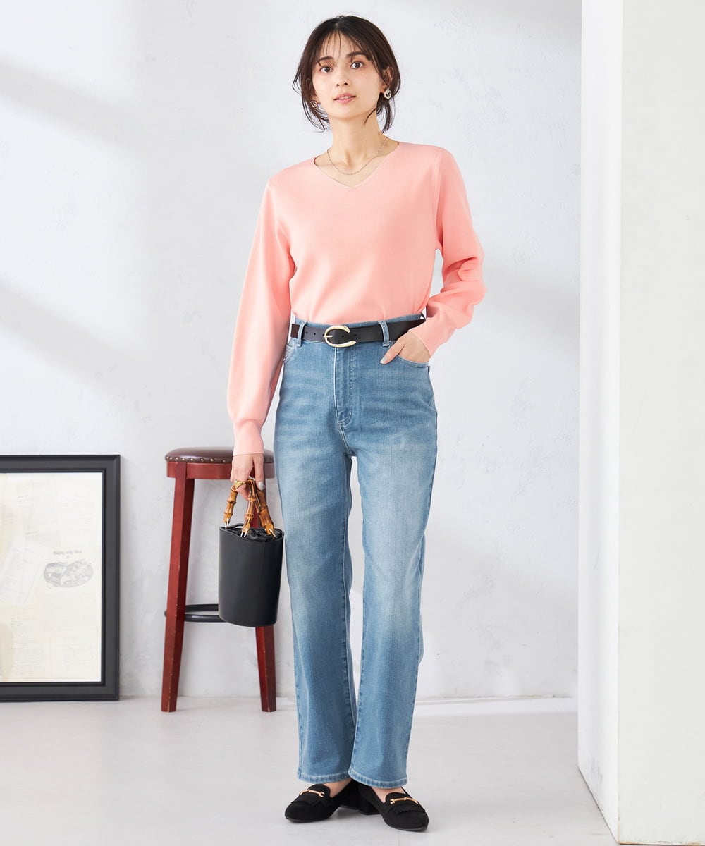 KS6GD03059 a.v.v(アー・ヴェ・ヴェ) ビットパンプス ライトブルー