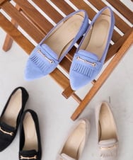 KS6GD03059 a.v.v(アー・ヴェ・ヴェ) ビットパンプス ライトブルー