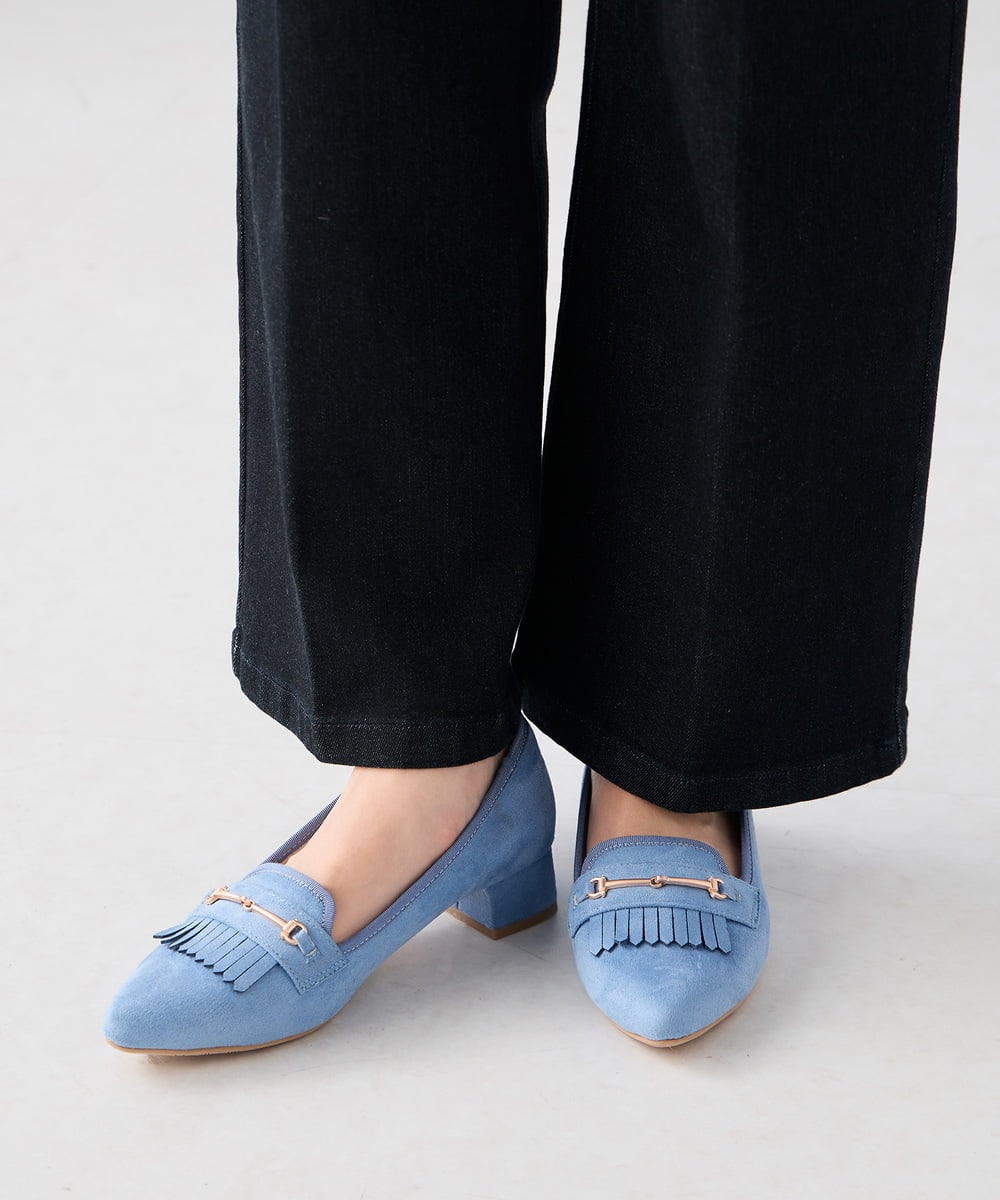 KS6GD03059 a.v.v(アー・ヴェ・ヴェ) ビットパンプス ライトブルー