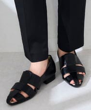 KS6GD04059 a.v.v(アー・ヴェ・ヴェ) 【雑誌InRed(宝島社)5月号掲載】グルカパンプス ブラック