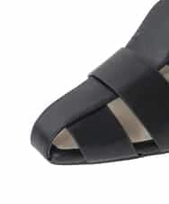 KS6GD04059 a.v.v(アー・ヴェ・ヴェ) 【雑誌InRed(宝島社)5月号掲載】グルカパンプス ブラック