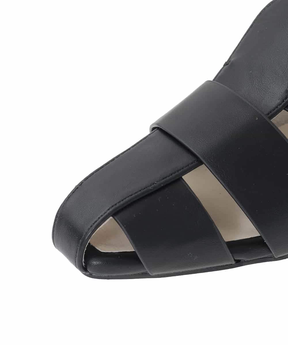 KS6GD04059 a.v.v(アー・ヴェ・ヴェ) 【雑誌InRed(宝島社)5月号掲載】グルカパンプス ブラック