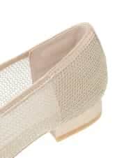 KS6GD05059 a.v.v(アー・ヴェ・ヴェ) メッシュパンプス ゴールド