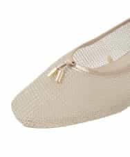 KS6GD05059 a.v.v(アー・ヴェ・ヴェ) メッシュパンプス ゴールド