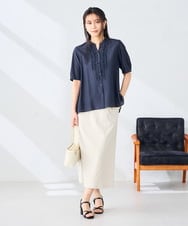 KS6GD07059 a.v.v(アー・ヴェ・ヴェ) クロスストラップサンダル アイボリー