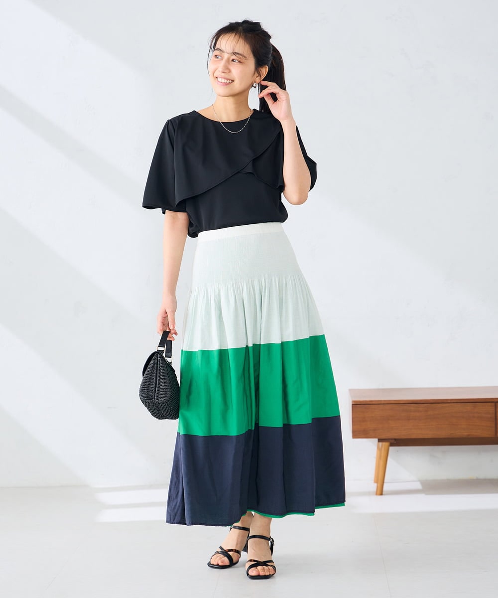 KS6GD07059 a.v.v(アー・ヴェ・ヴェ) クロスストラップサンダル アイボリー