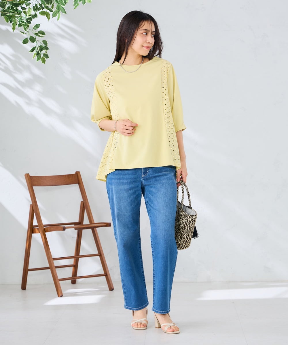 KS6GD07059 a.v.v(アー・ヴェ・ヴェ) クロスストラップサンダル アイボリー