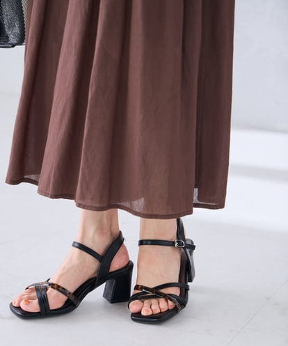 KS6GD07059 a.v.v クロスストラップサンダル