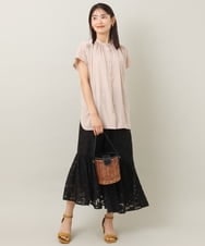 KS6GS21049 a.v.v(アー・ヴェ・ヴェ) ワンストラップサンダル ライトイエロー