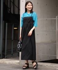 KS6GS23055 a.v.v(アー・ヴェ・ヴェ) アンクルストラップサンダル ブラック