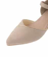 KS6TD02059 a.v.v(アー・ヴェ・ヴェ) セパレートパンプス ベージュ