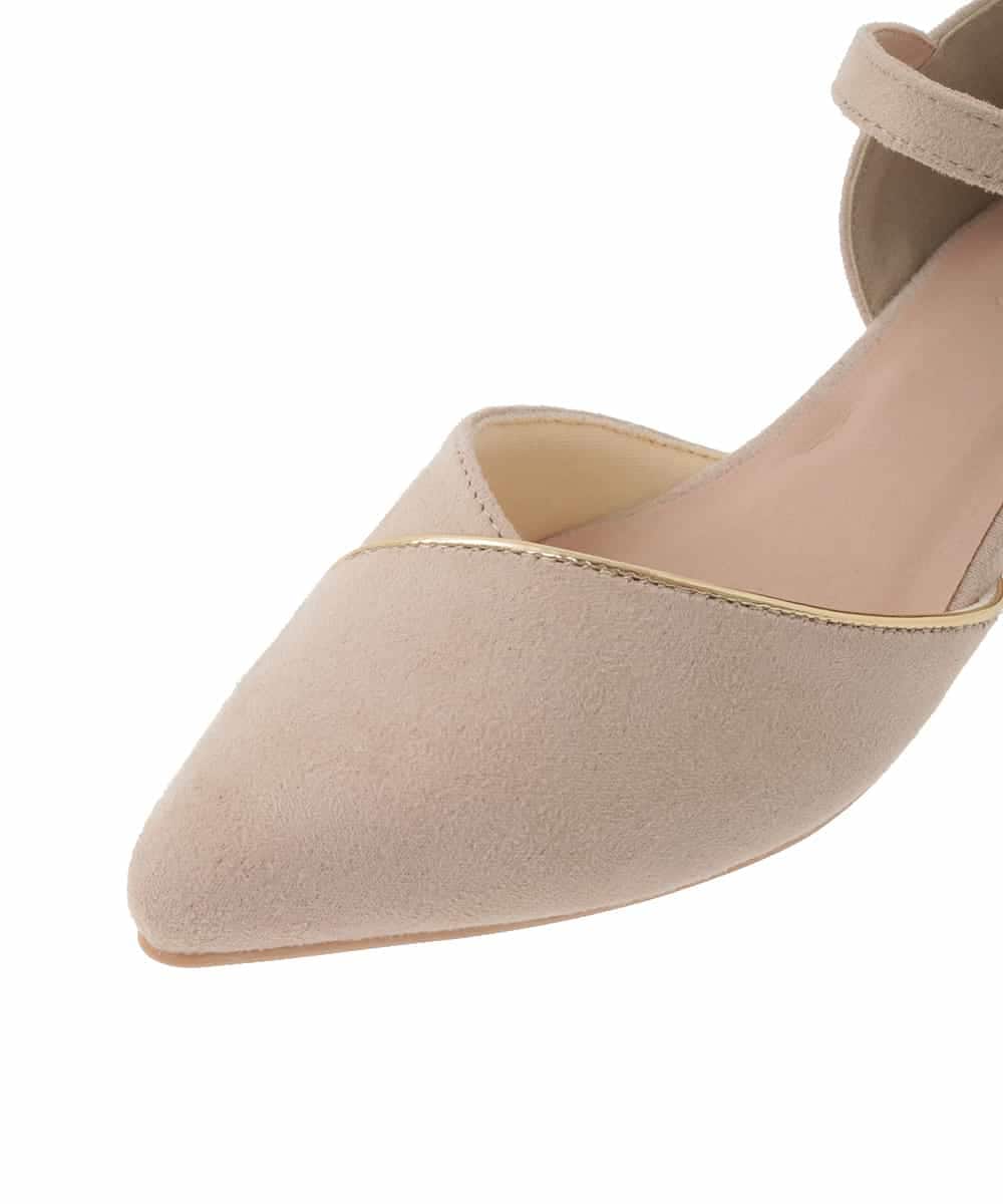 KS6TD02059 a.v.v(アー・ヴェ・ヴェ) セパレートパンプス ベージュ
