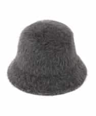 KS7AD02034 a.v.v(アー・ヴェ・ヴェ) シャギーニットバケハ ダークグレー