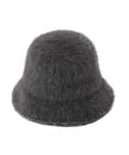 KS7AD02034 a.v.v(アー・ヴェ・ヴェ) シャギーニットバケハ ダークグレー