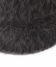 KS7AD02034 a.v.v(アー・ヴェ・ヴェ) シャギーニットバケハ ダークグレー