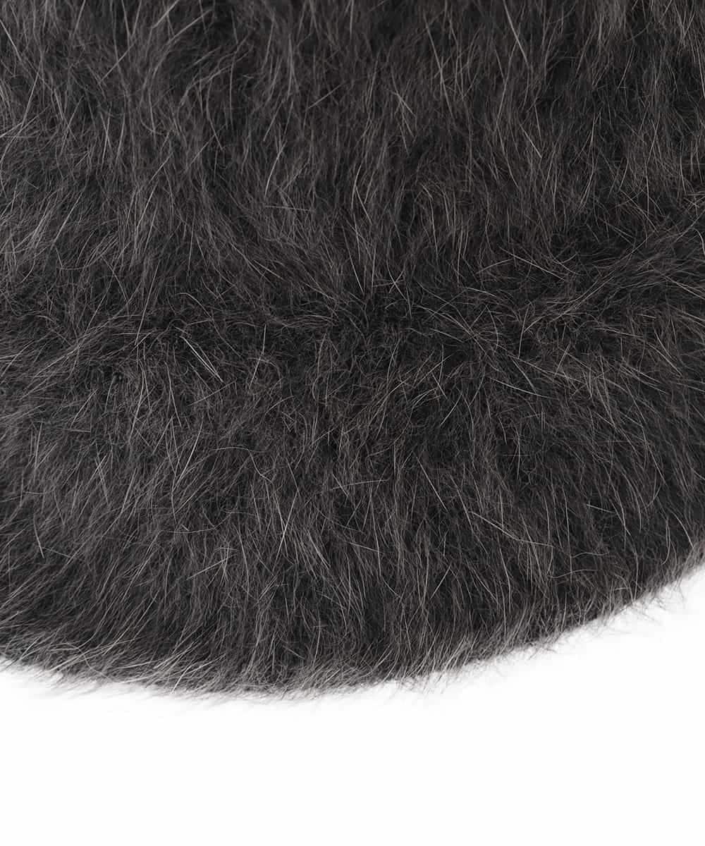 KS7AD02034 a.v.v(アー・ヴェ・ヴェ) シャギーニットバケハ ダークグレー