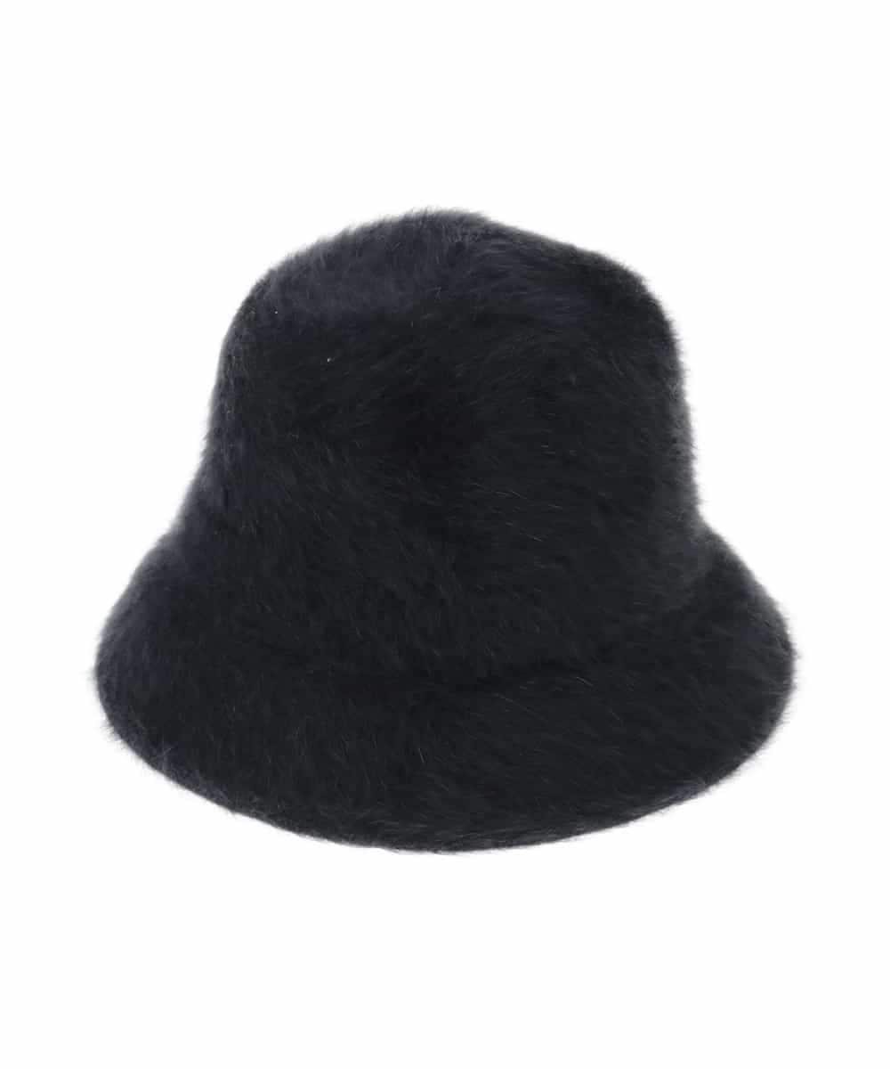 KS7AD02034 a.v.v(アー・ヴェ・ヴェ) シャギーニットバケハ ブラック