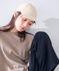 KS7AG01029 a.v.v(アー・ヴェ・ヴェ) コーデュロイロゴキャップ アイボリー